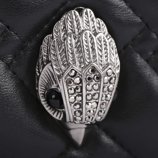 Kurt Geiger mujer bandolera de cuero london 2LPR278 | bolsas combinación negra